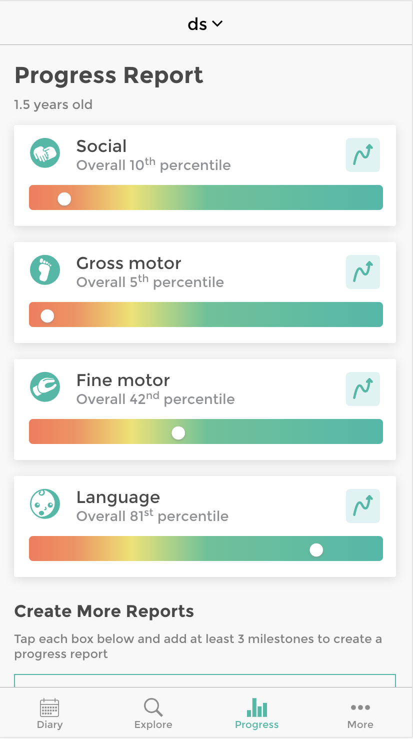 BabyTracks app screen 3
