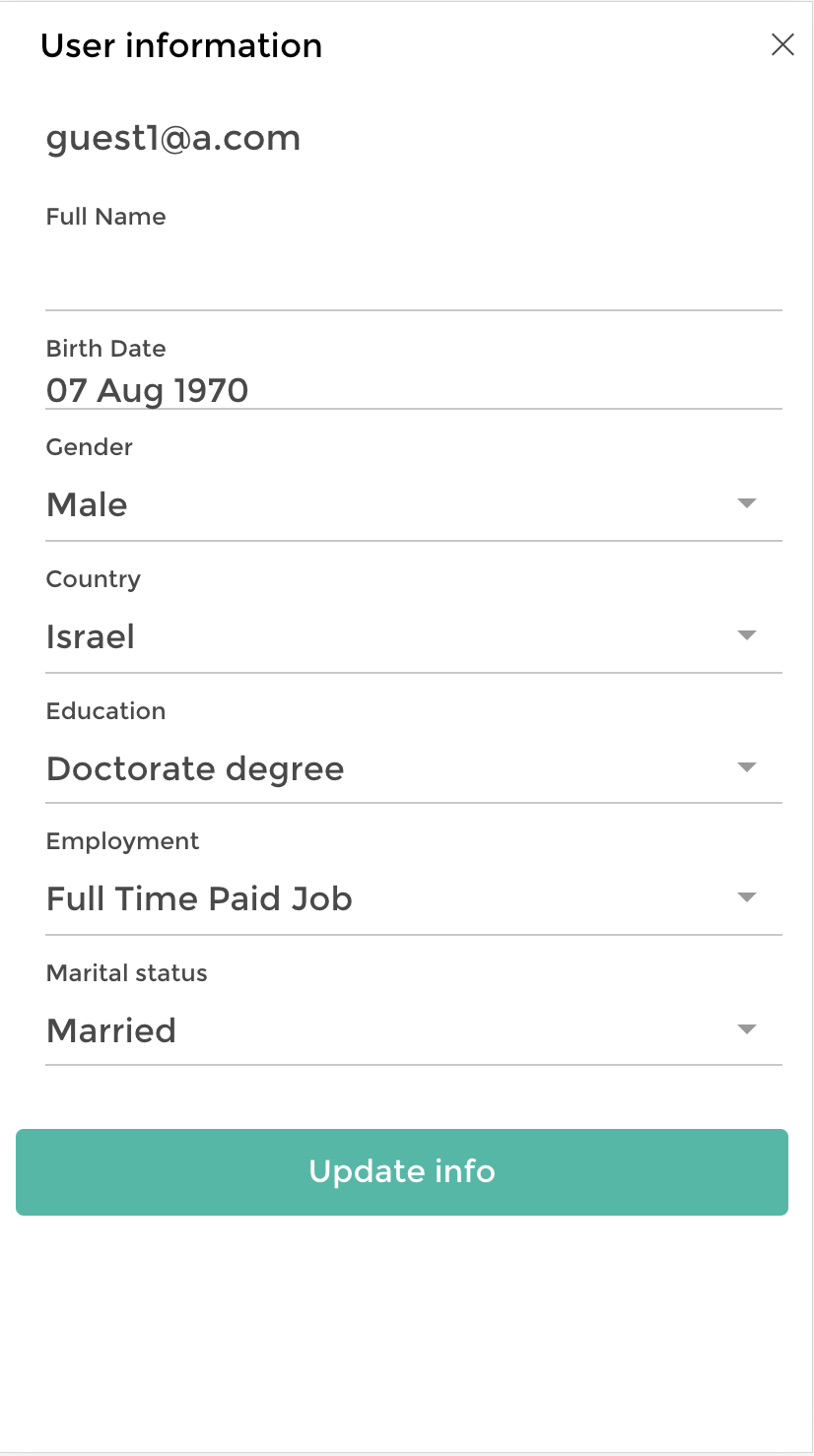 BabyTracks app screen 5